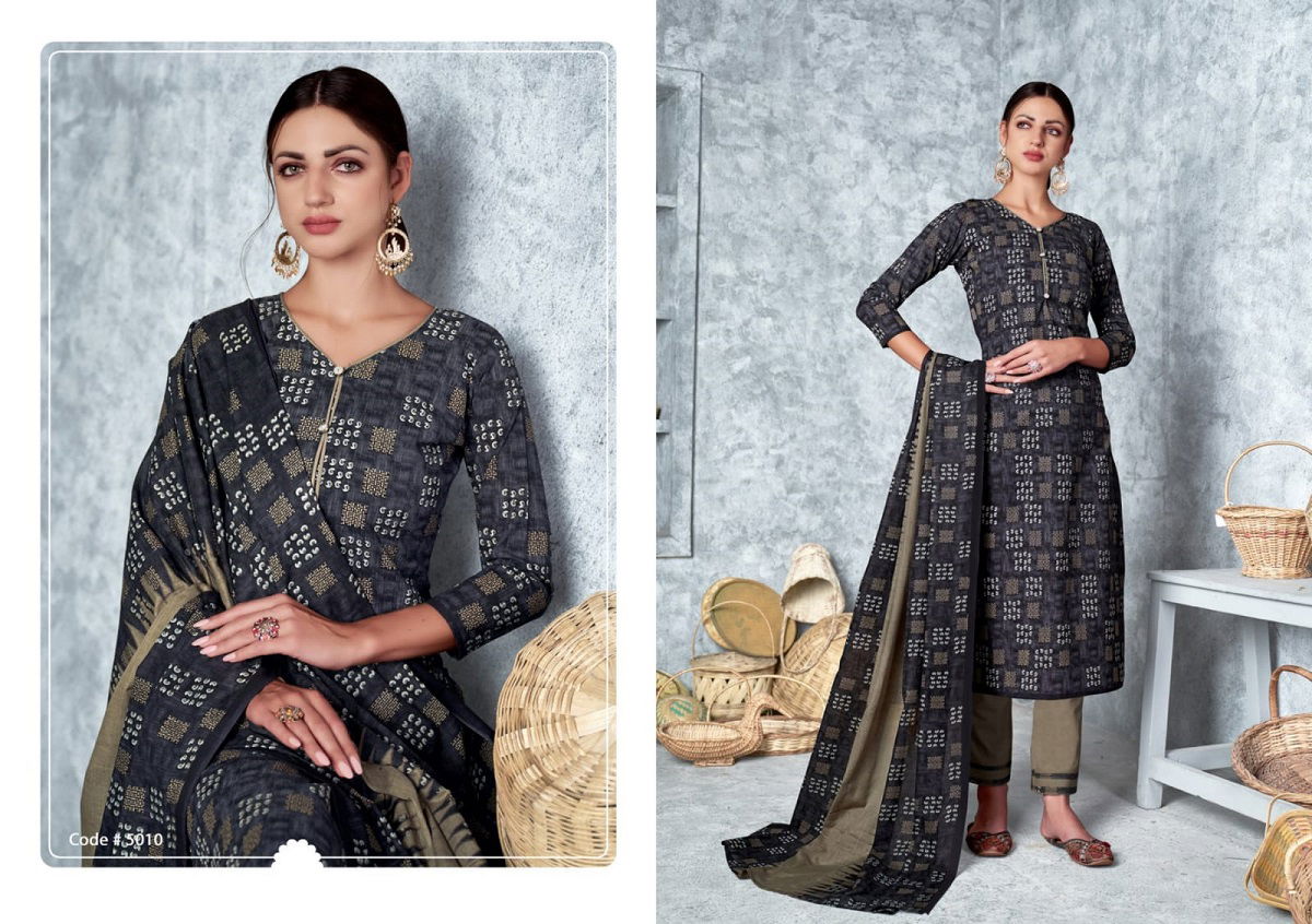 Vaibhav Pashmina Vol 5 Karachi Cotton Dress Material Catalog
